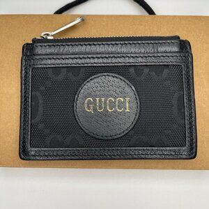 Gucci Off the Grid Black Zippy Wallet with Card Holder - Preowned